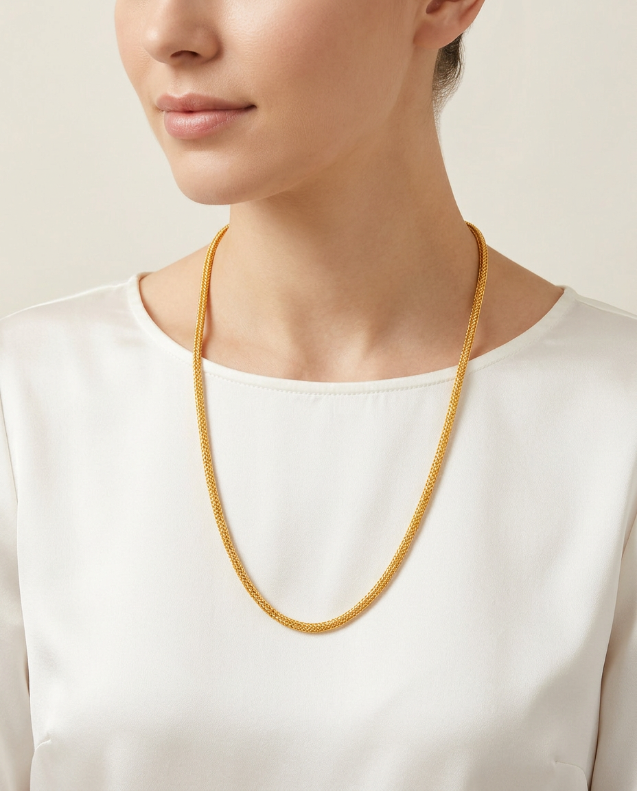 916 Gold Necklace DG