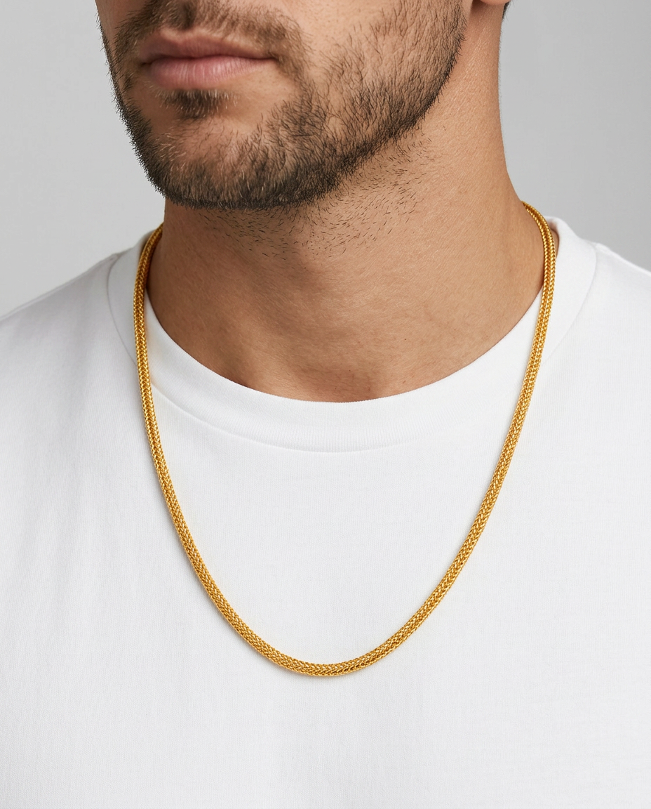 916 Gold Necklace DG
